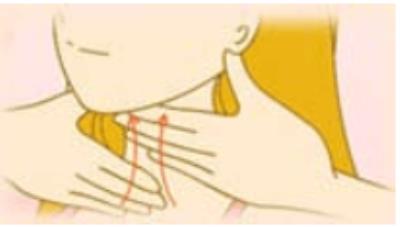 瘦脸按摩手法步骤图解，8个步骤分分钟打造小V脸 瘦脸 第4张