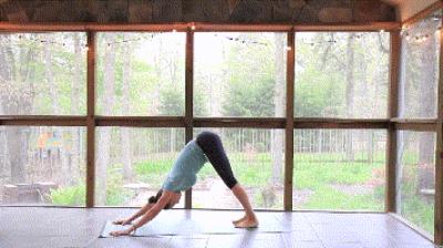 能瘦腿的瑜伽动作 瘦腿 第9张-瘦瘦减肥网 能瘦腿的瑜伽动作 瘦腿 第9张