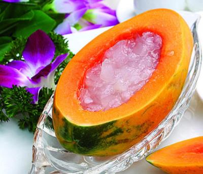 雪蛤炖木瓜男人少吃,女人常吃丰胸养颜 丰胸 第7张-瘦瘦减肥网 雪蛤炖木瓜男人少吃,女人常吃丰胸养颜 丰胸 第7张