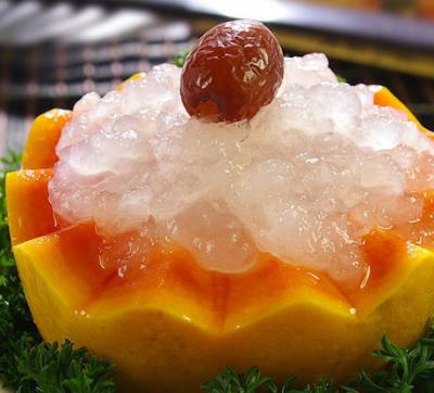 雪蛤炖木瓜男人少吃,女人常吃丰胸养颜 丰胸 第4张-瘦瘦减肥网 雪蛤炖木瓜男人少吃,女人常吃丰胸养颜 丰胸 第4张