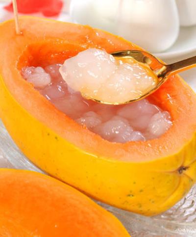 雪蛤炖木瓜男人少吃,女人常吃丰胸养颜 丰胸 第3张-瘦瘦减肥网 雪蛤炖木瓜男人少吃,女人常吃丰胸养颜 丰胸 第3张