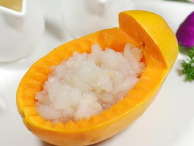 雪蛤炖木瓜男人少吃,女人常吃丰胸养颜 丰胸 第1张-瘦瘦减肥网 雪蛤炖木瓜男人少吃,女人常吃丰胸养颜 丰胸 第1张