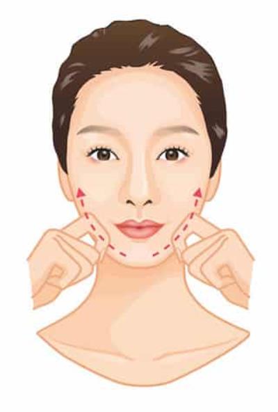 怎样瘦脸的最快方法，教女人按摩瘦脸抗衰老 瘦脸 第6张