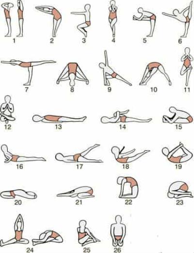 高温瑜伽26式,图文详解26式高温瑜伽的做法 瑜伽减肥 第1张-瘦瘦减肥网 高温瑜伽26式,图文详解26式高温瑜伽的做法 瑜伽减肥 第1张