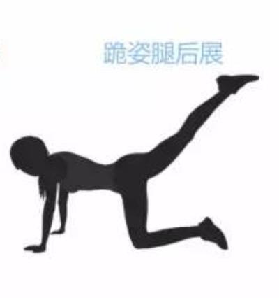 翘臀怎么练出来，A4腰标配蜜桃臀速练教程 提臀 第2张