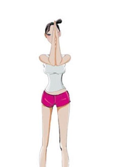 如何运动丰胸，女性运动丰胸法瑜珈示范 丰胸 第2张