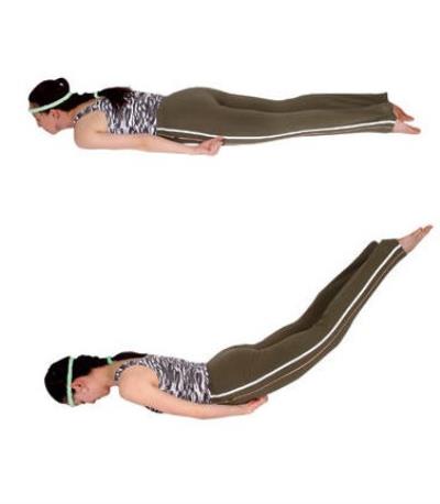 丰臀瘦臀瑜伽运动，每天1分钟塑臀不是梦 提臀 第2张