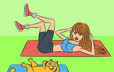 睡前做仰卧起坐好吗，睡前仰卧起坐不建议在床上做 减肥 第1张