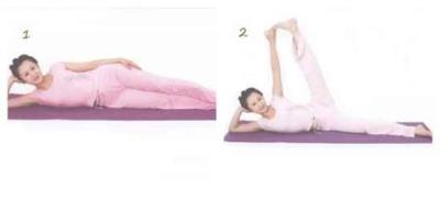 瑜伽瘦腰动作，简单5式甩掉水桶腰 瑜伽减肥 第7张