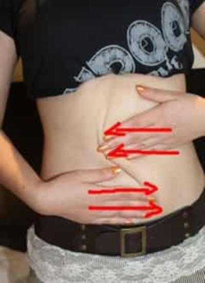 达人教你如何瘦腰腹，按摩+刮痧快速瘦出“水蛇腰” 按摩减肥 第4张
