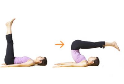 犁式瑜伽动作详解(图) 瑜伽减肥 第1张