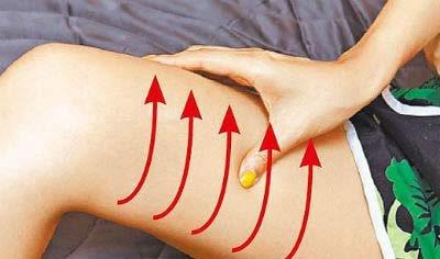 按摩瘦腿的最快方法：腿部按摩操(图) 瘦腿 第8张