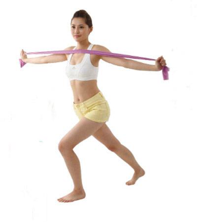 弹力带减肥操 强力瘦全身(图) 减肥操 第5张
