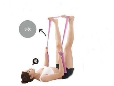 弹力带减肥操 强力瘦全身(图) 减肥操 第8张