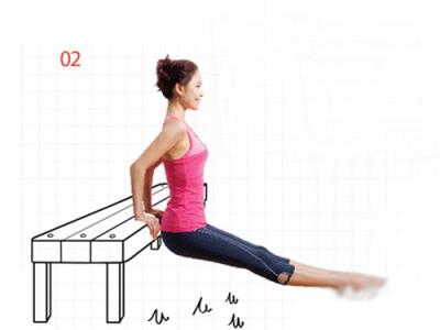 6组桌椅减肥操 塑造全身曲线(图) 减肥操 第3张-瘦瘦减肥网 6组桌椅减肥操 塑造全身曲线(图) 减肥操 第3张