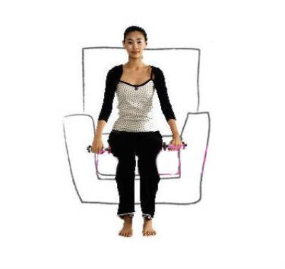 沙发减肥操 省时省力瘦全身(图) 减肥操 第1张