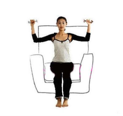 沙发减肥操 省时省力瘦全身(图) 减肥操 第2张