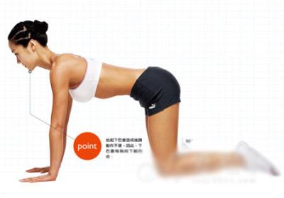 专业教练示范减肥操 练就诱人细腿和翘臀(图) 提臀 第5张